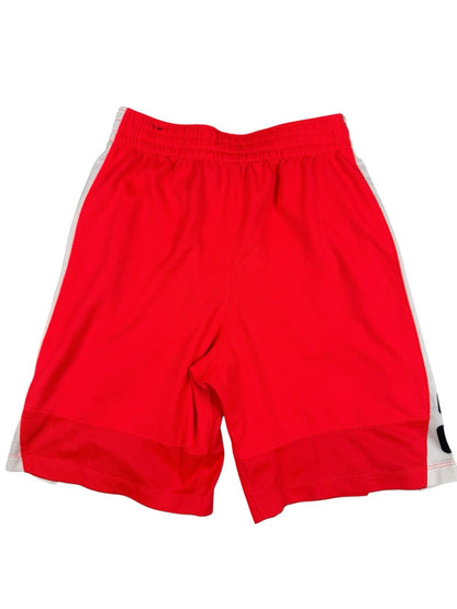Nike Dri Fit Orange Polyester Training Running Shorts Large