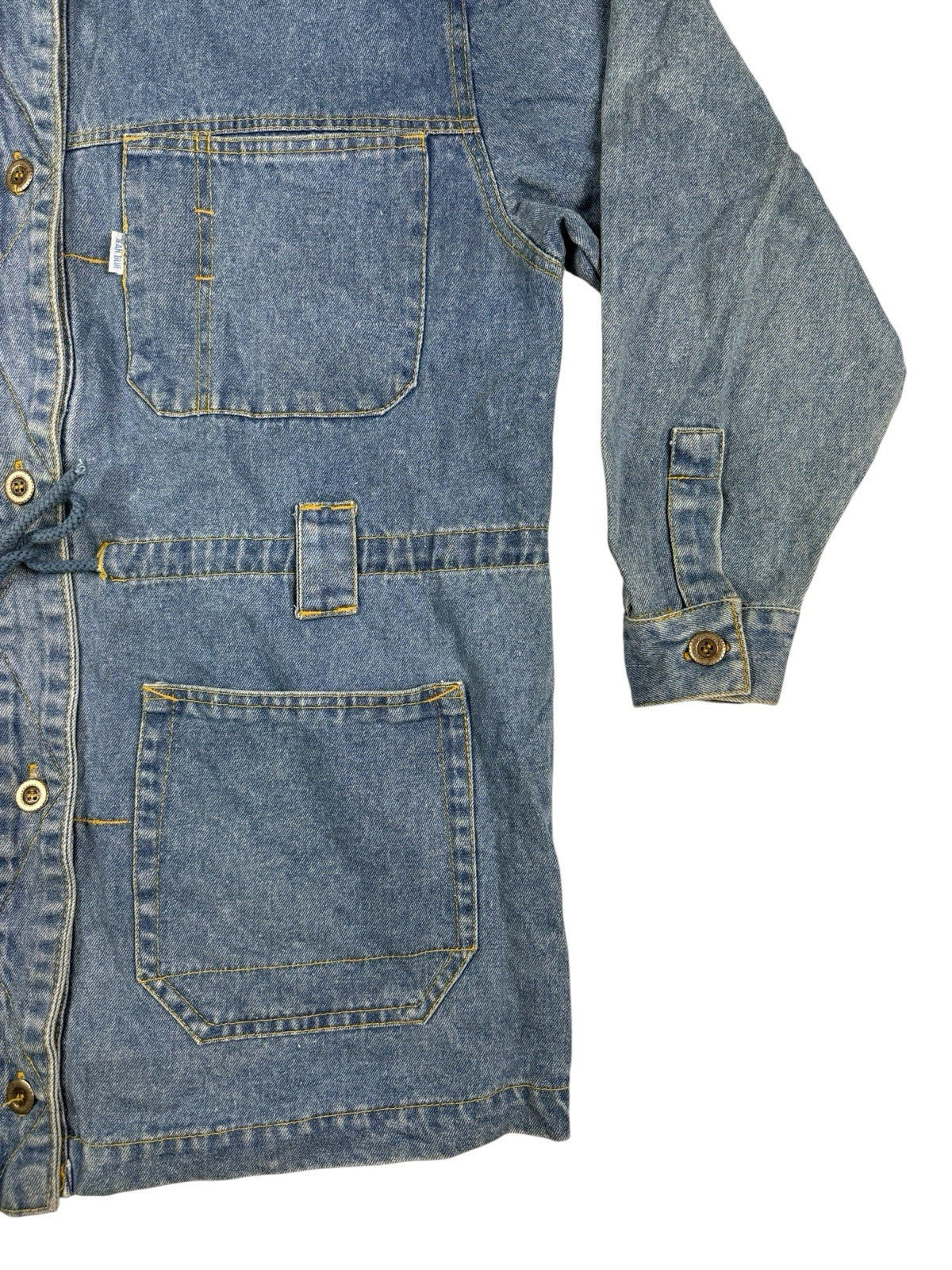 Jean Blue Vintage Blue Denim Work Jacket Small