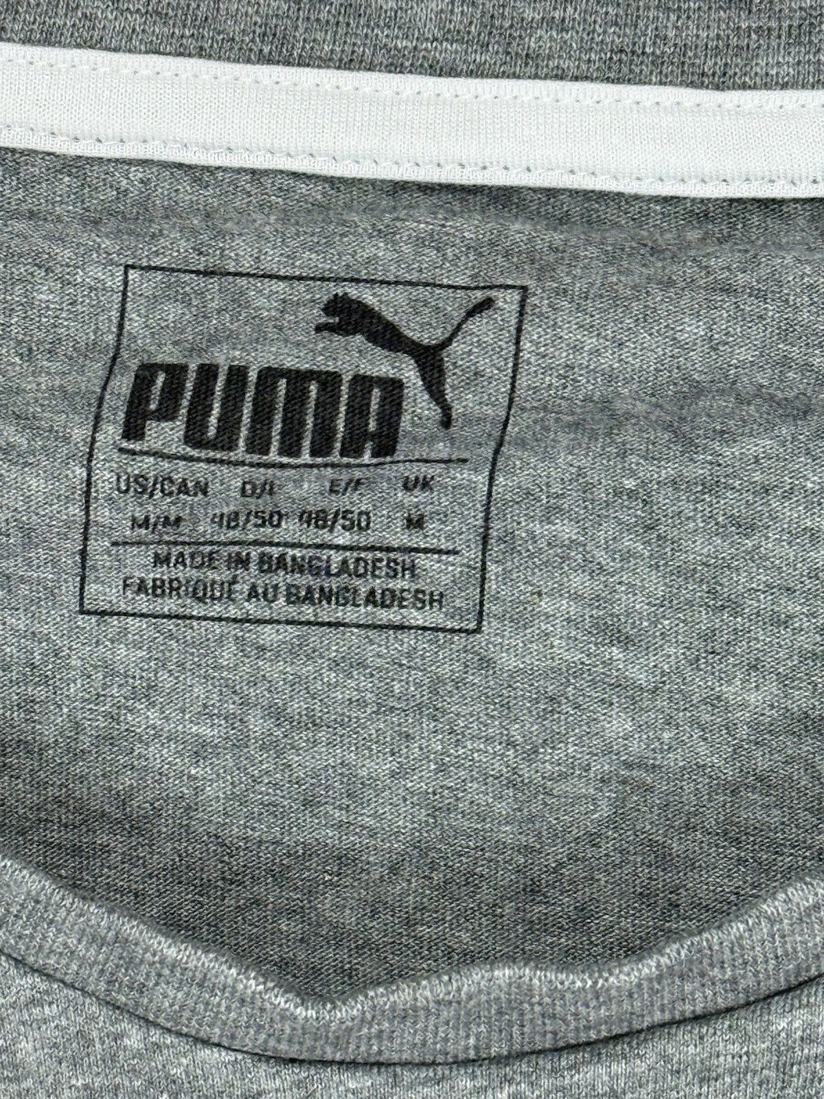 Puma Grey Big Cat Top Medium