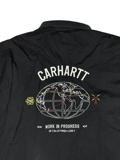 Carhartt WIP Black Cartograph Jacket 2XL