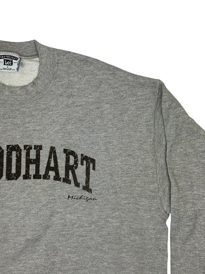 Lee Grey Vintage Heavyweight Goodhart Michigan Jumper Large