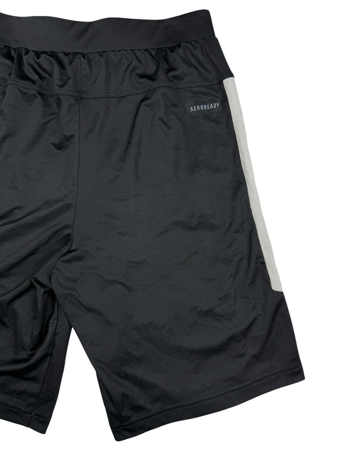 Adidas Black 3-Stripes Areoready Training Sport Shorts Small