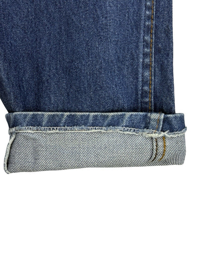 Levi's 501 Vintage 90s Blue Denim Straight Leg Jeans 32W 28L Made in USA