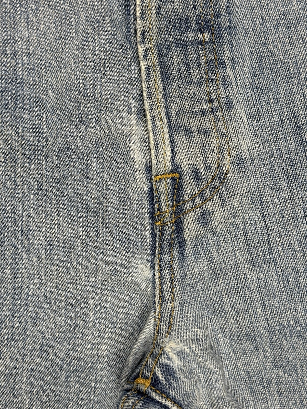 Levi's 501 Light Blue Straight Leg Denim Jeans 34W 30L