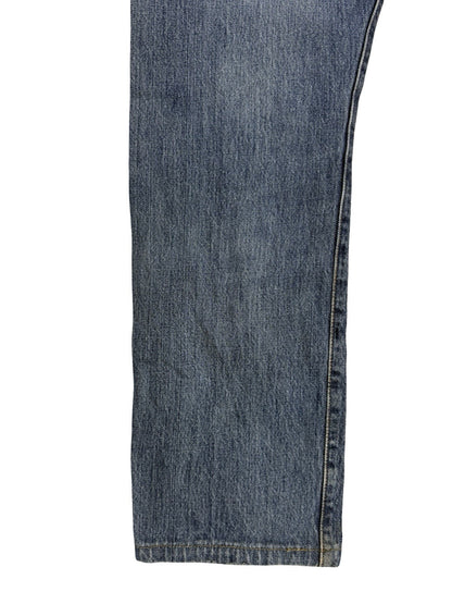 Levi's 501 Straight Leg Blue Denim Jeans 33W 30L