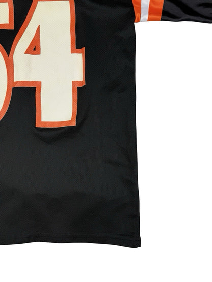 John Cena Black WrestleMania 24 Beware of Dog Football Top Large