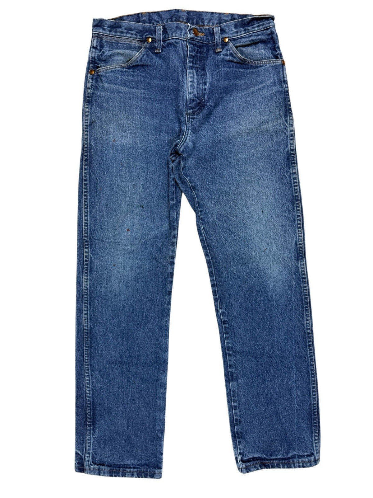 Wrangler Retro Blue Straight Leg Denim Jeans 33W 31L