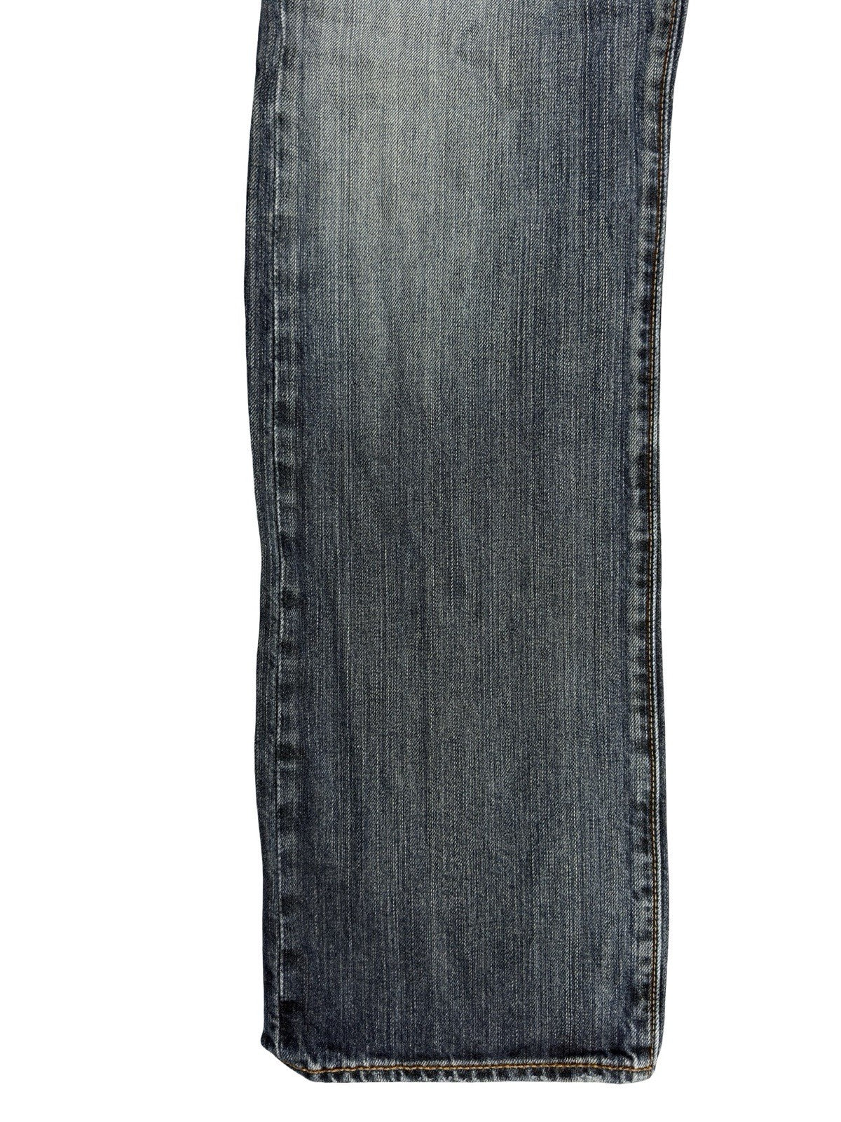Levi's 501 Blue Straight Fit Button Fly Denim Jeans 32W 32L