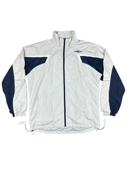 Umbro Retro Grey Zip Track Jacket XL