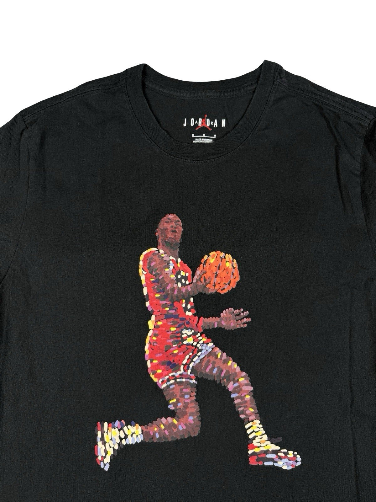 Nike Air Jordan Black Flight Essentials Printed Top Medium