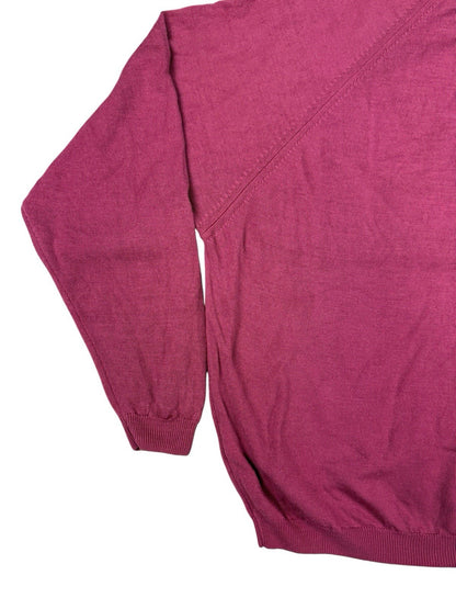 Edinburgh Woolen Mill Pink Wool Knit Jumper Women's XL 22-24