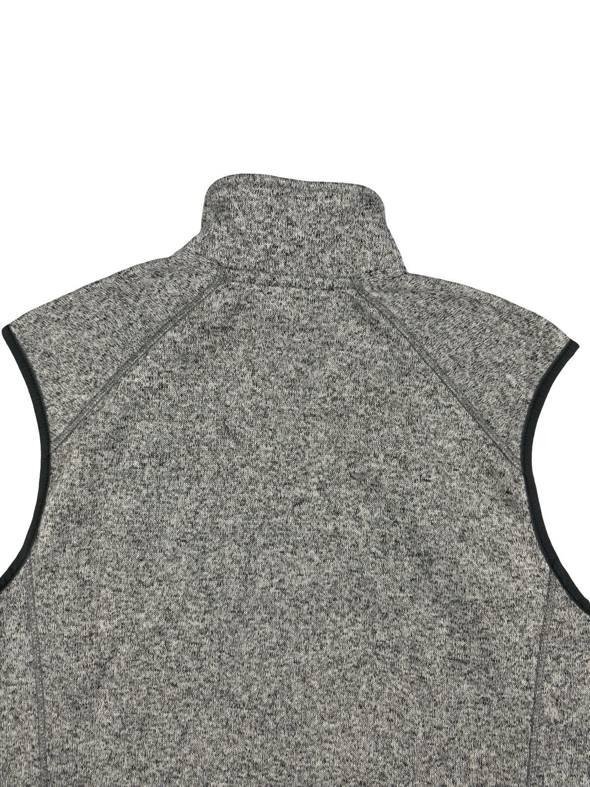 Eddie Bauer Grey Zip Polyester Gilet Body Warmer Large