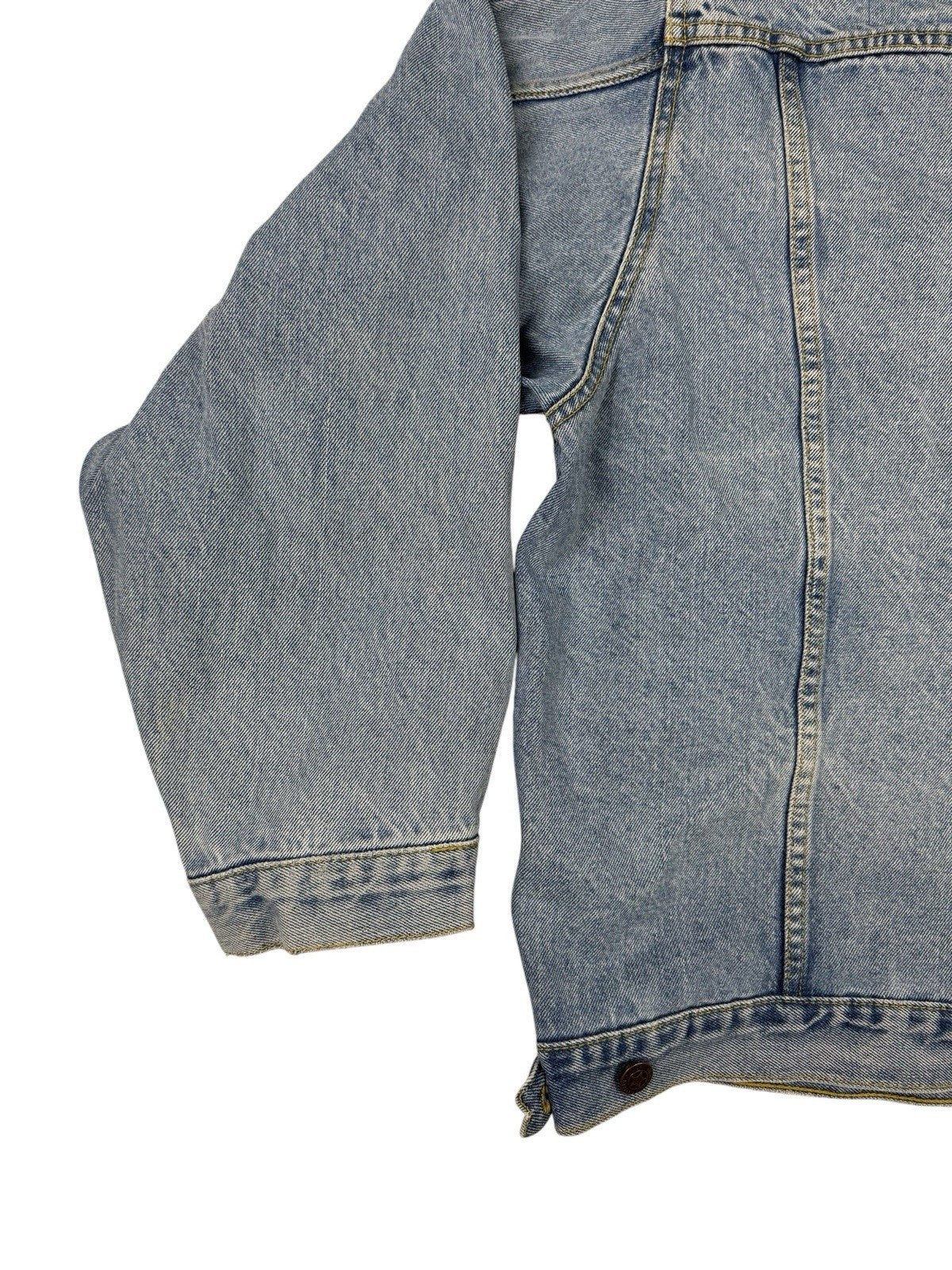 Faded Glory Retro Blue Denim Jacket 2XL