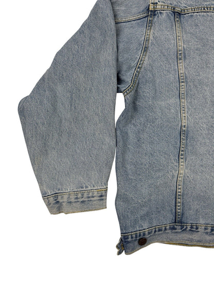 Faded Glory Retro Blue Denim Jacket 2XL