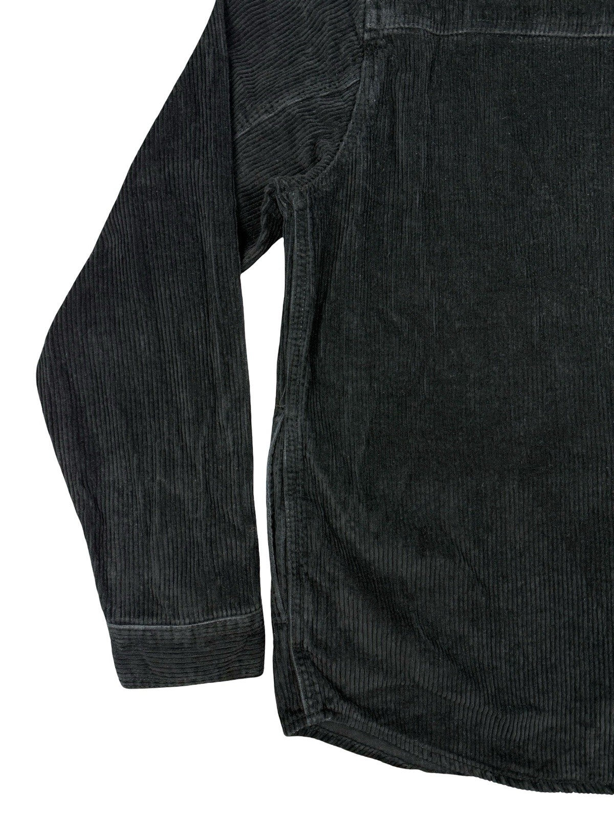 Buffalo David Bitton Black Corduroy Jeremias Shirt Jacket Medium
