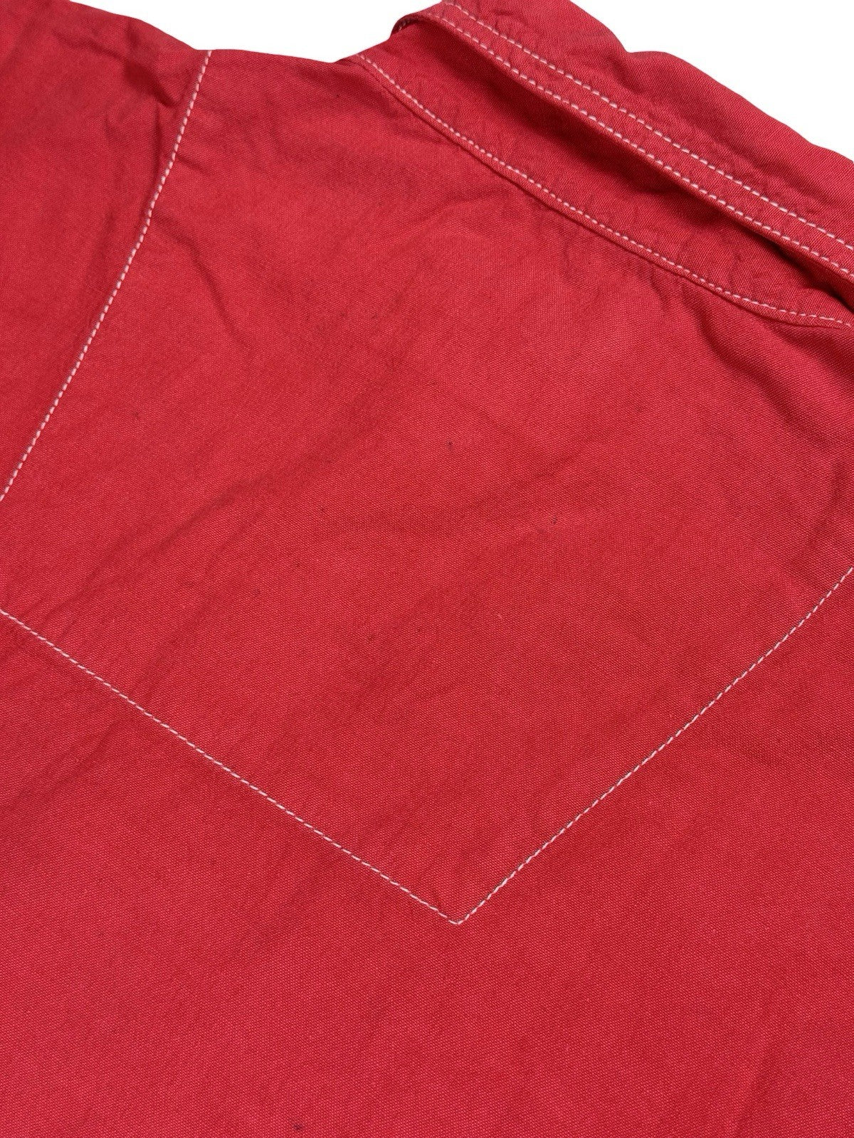 Wrangler Red Vintage 90's Snap Western Shirt Large