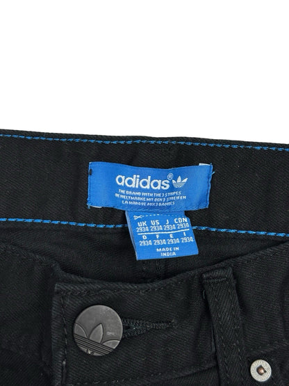 Adidas Black Denim Skinny Jeans 29W 34L