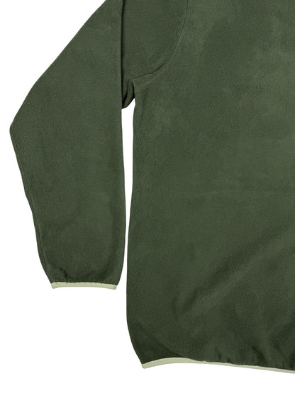 Columbia Green Colourblock Half Zip Outdoor Fleece Jumper 2XL