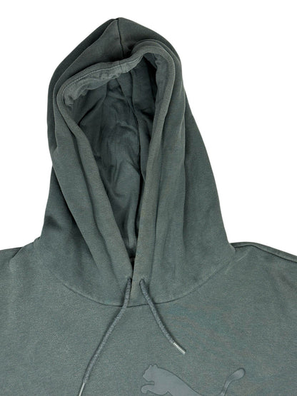 Puma Green Big Logo Hoodie XL