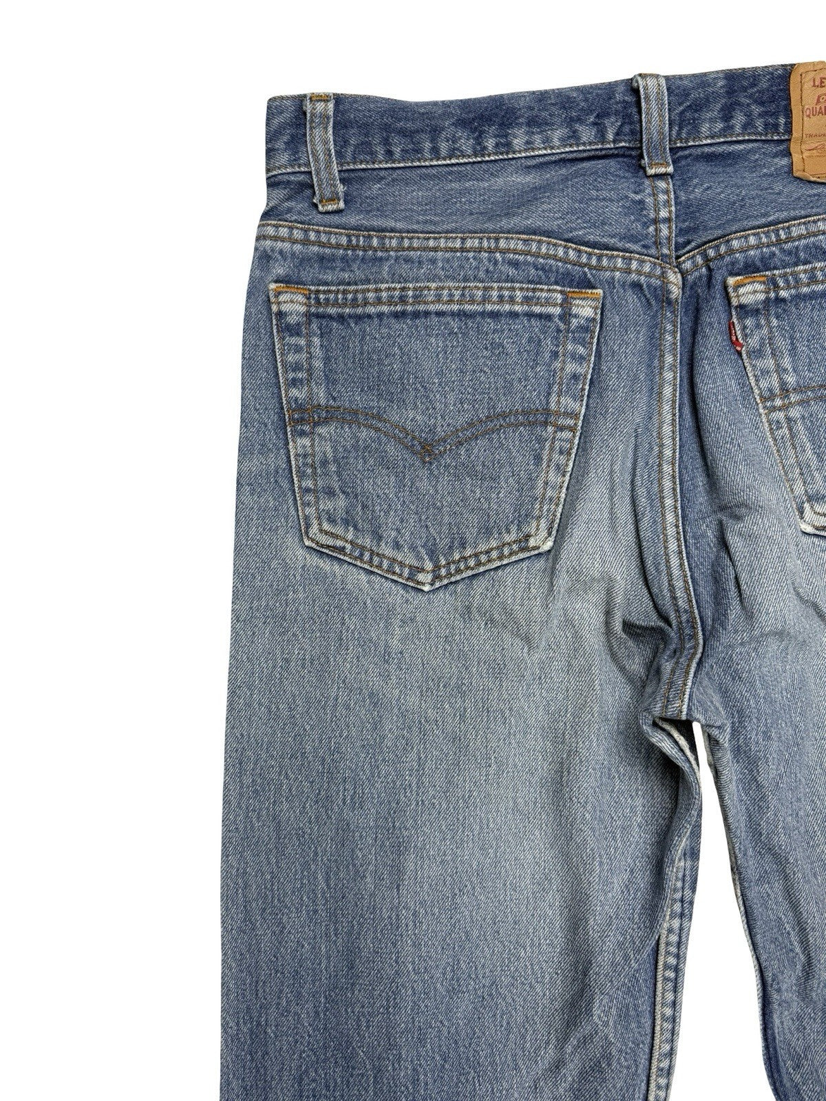 Levi's Blue Vintage 90's Straight Leg Denim Jeans 32W 34L Made in USA