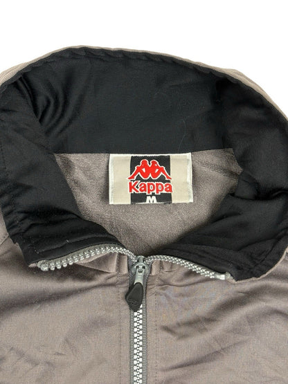 Kappa Retro Grey Zip Track Jacket Medium