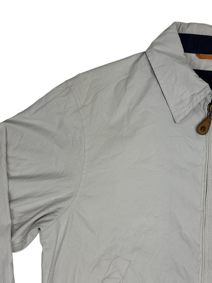 Timberland Vintage Grey Weathergear Zipped Collared Jacket Small
