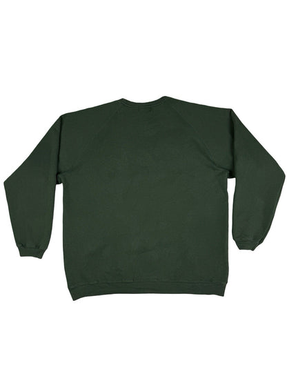 Eddie Bauer Green Stretch Embroidered Spell Out Jumper XL Tall