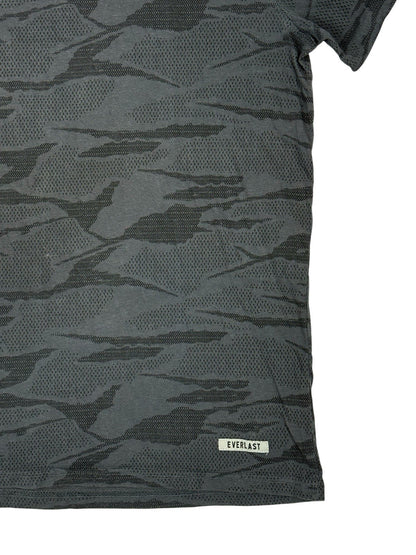 Everlast Grey Camo Cotton Blend Top Small