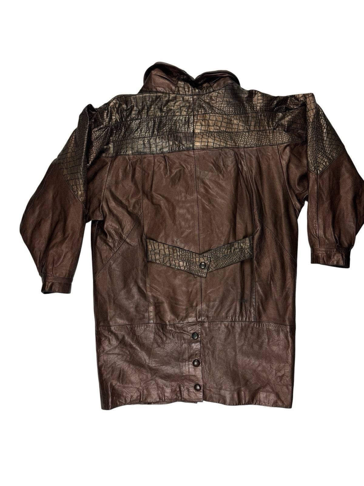 The Ronson Collection Retro Genuine Leather Jacket Women's Size 12