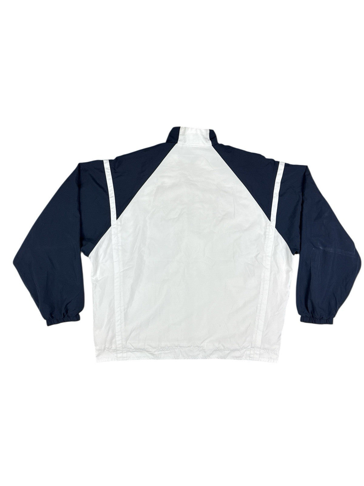 Adidas Vintage White Zip Track Jacket Size 14