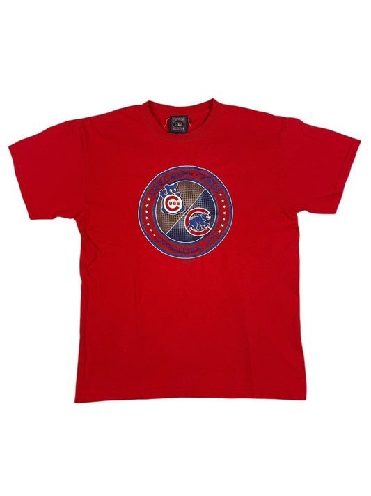Majestic Vintage Reds Chicago Cubs Top Medium