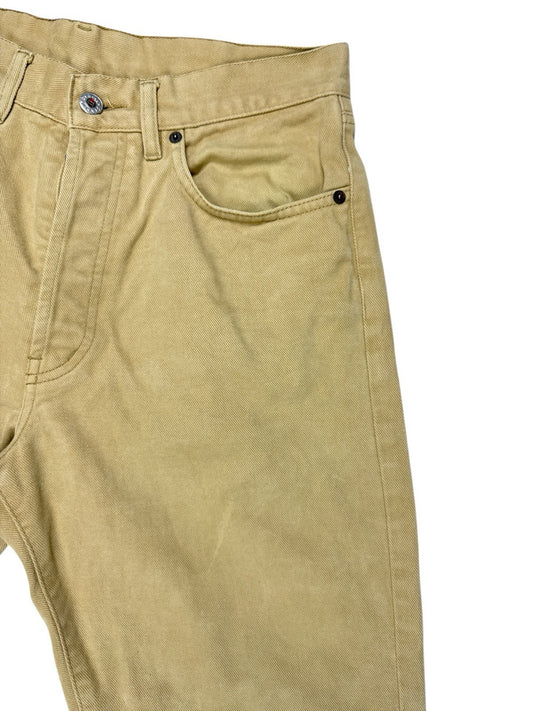 Schott Retro Beige Denim Jeans 29W 29L