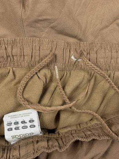 Adidas Retro Beige Lined Track Pant Trousers Medium (34W)