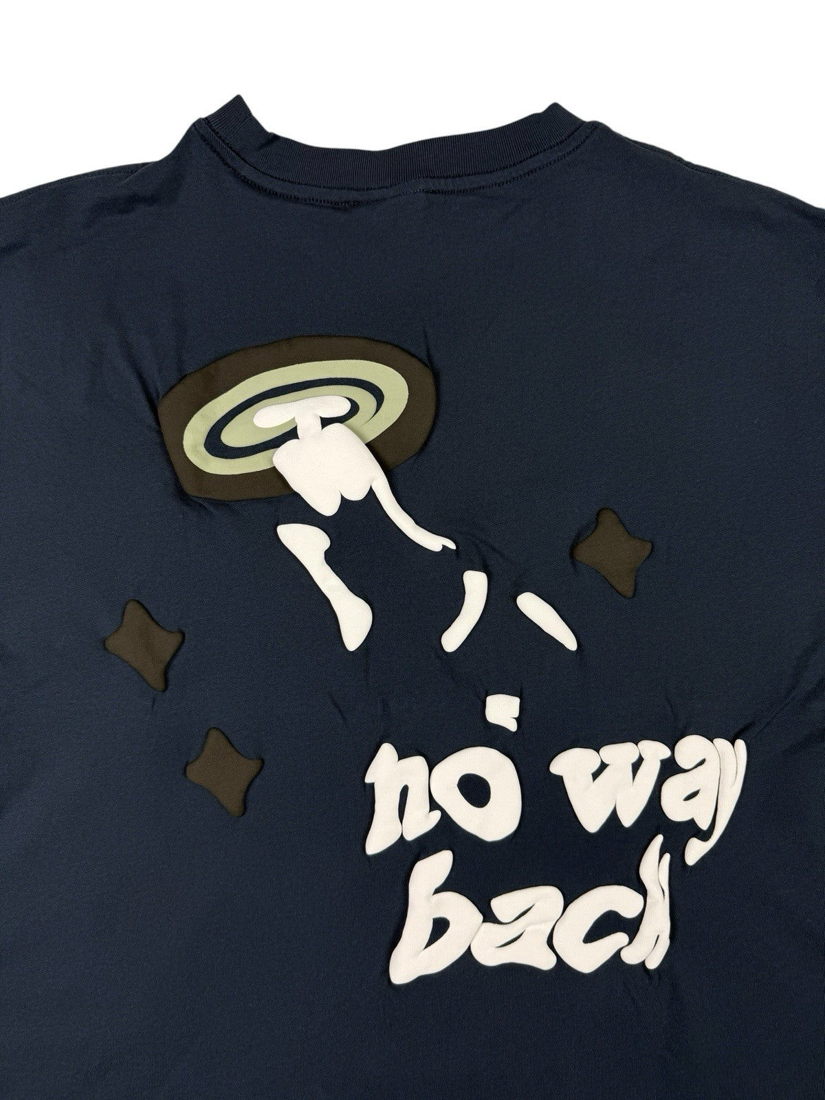 Broken Planet Blue Trapped In Time Graphic Top Medium