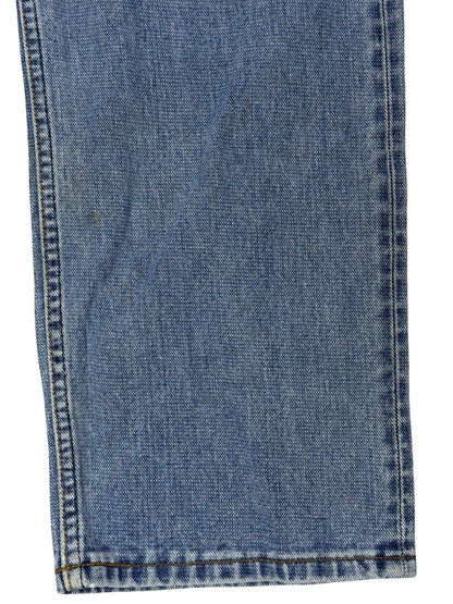 Levi's 501 Vintage Relaxed Fit Tapered Leg Blue Denim Jeans 34W 34L USA