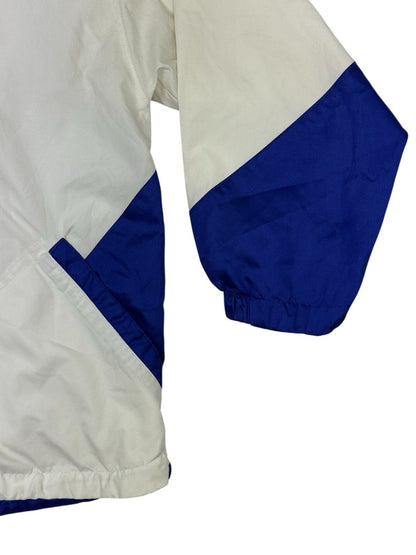 New Balance Retro White Zip Hoodie Track Jacket Large