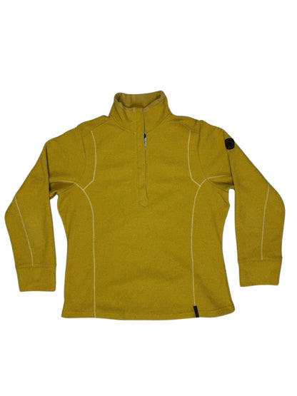 Craghoppers Yellow Fleece Jumper Size 16