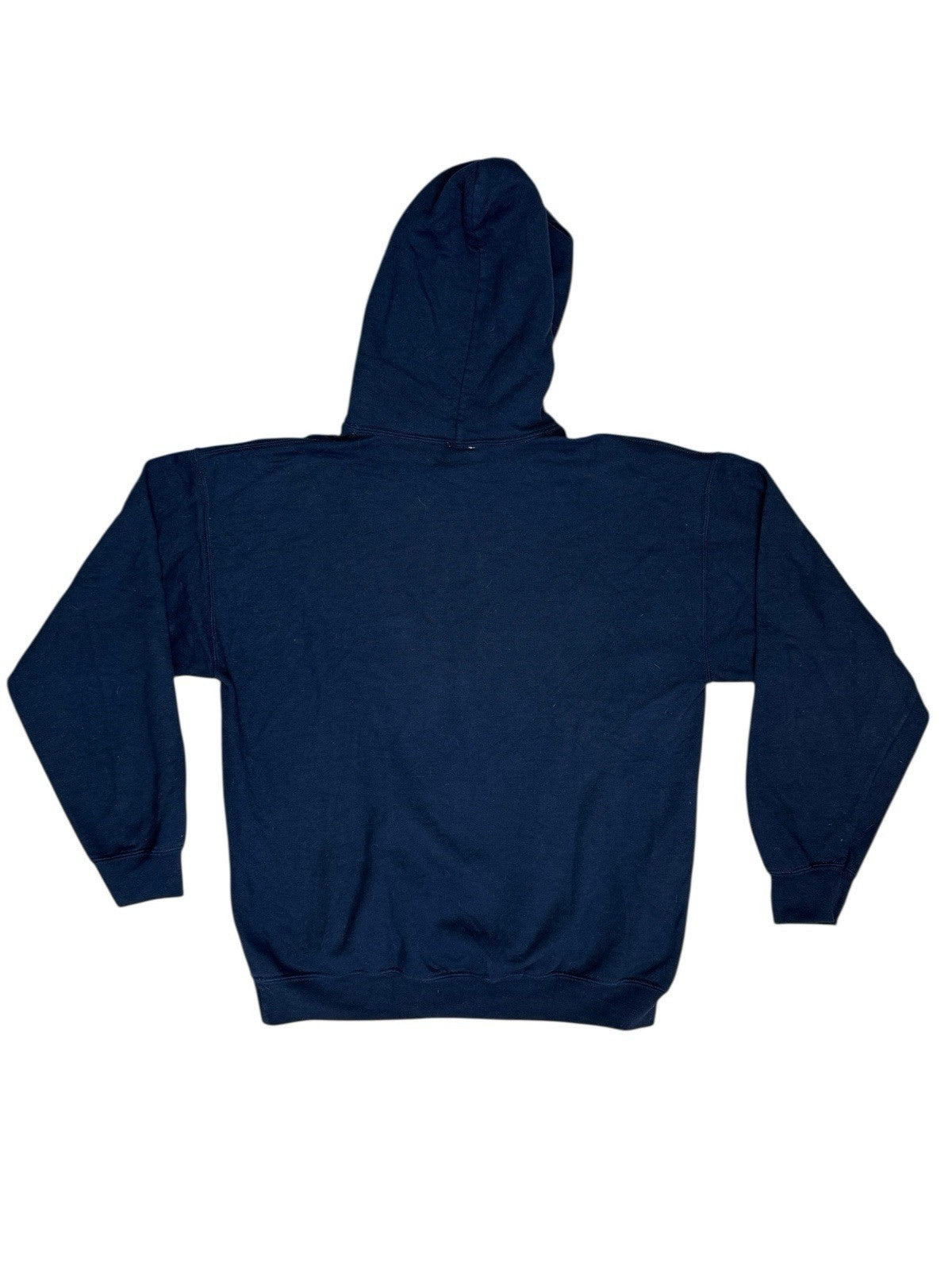 NFL New England Patriots Blue Printed American Football Hoodie Medium
