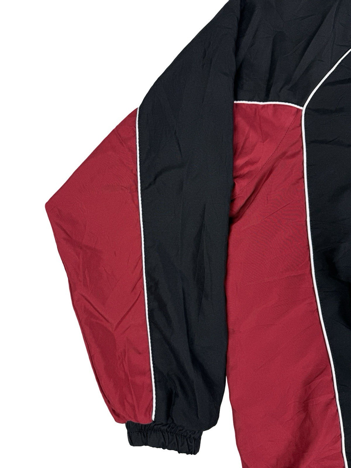 NFL Washington Redskins Retro 1/4 Zip Pullover Windbreaker Jumper Jacket Medium