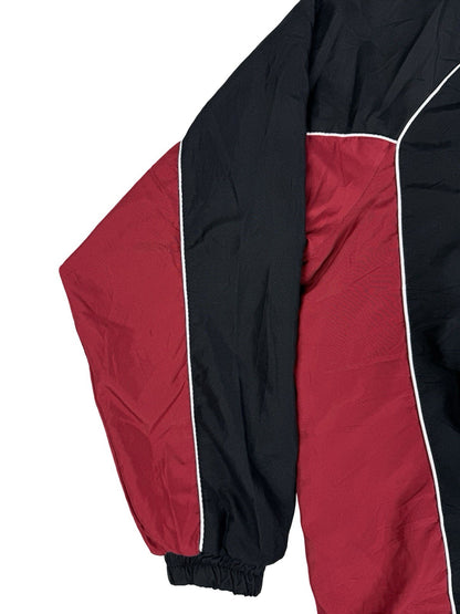 NFL Washington Redskins Retro 1/4 Zip Pullover Windbreaker Jumper Jacket Medium