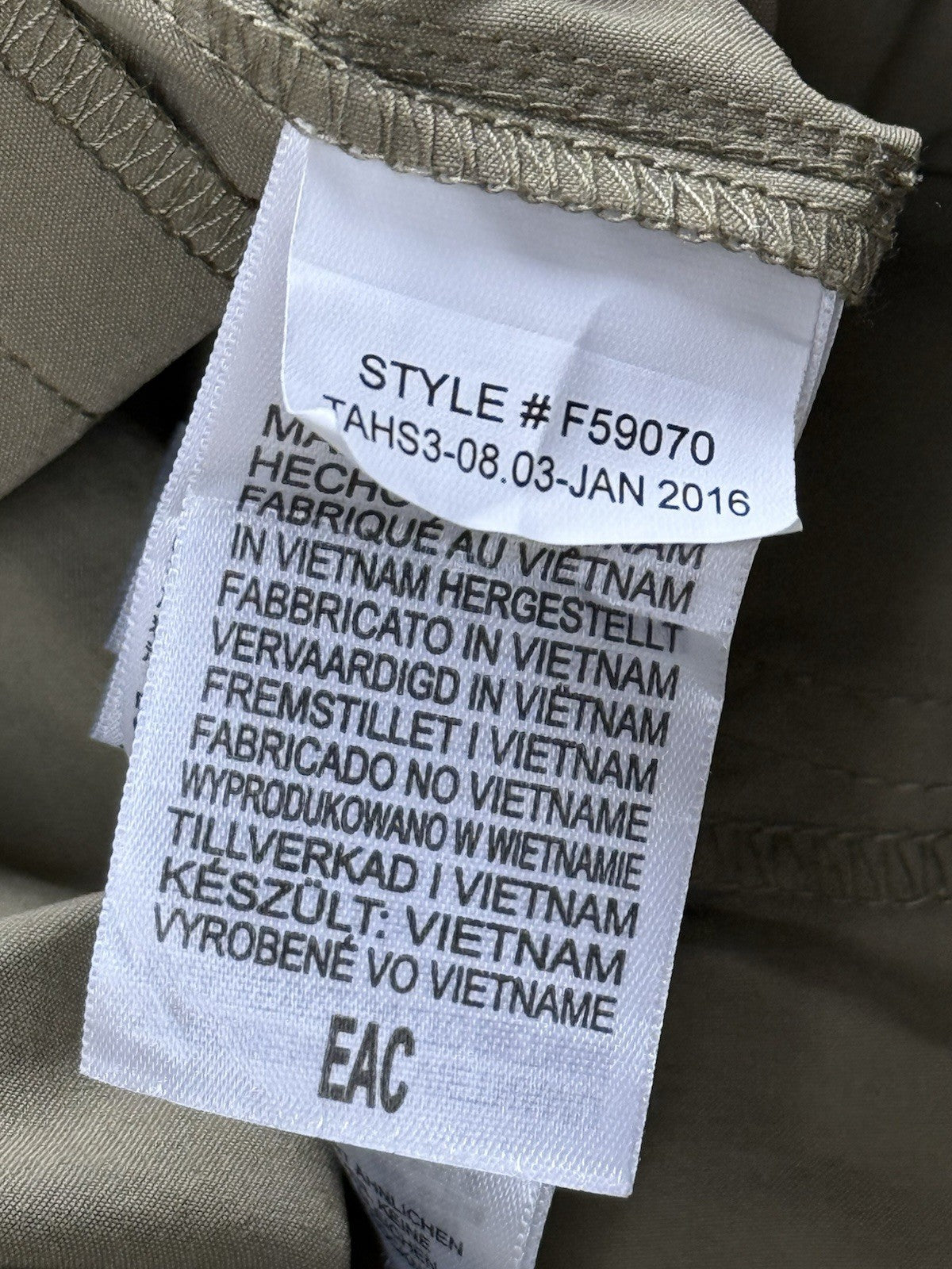 Marmot Beige Nylon Stretch Hiking Chino Trousers Size 10