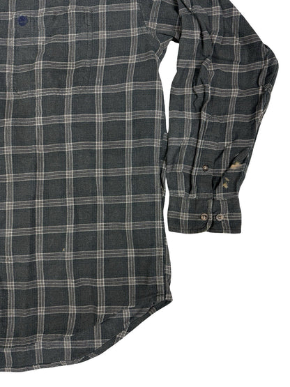 Timberland Cotton Purple Plaid Flannel Lumberjack Shirt Large