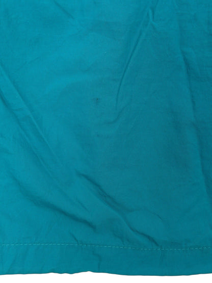 LL Bean Green Nylon Pullover Anorak Poncho Medium