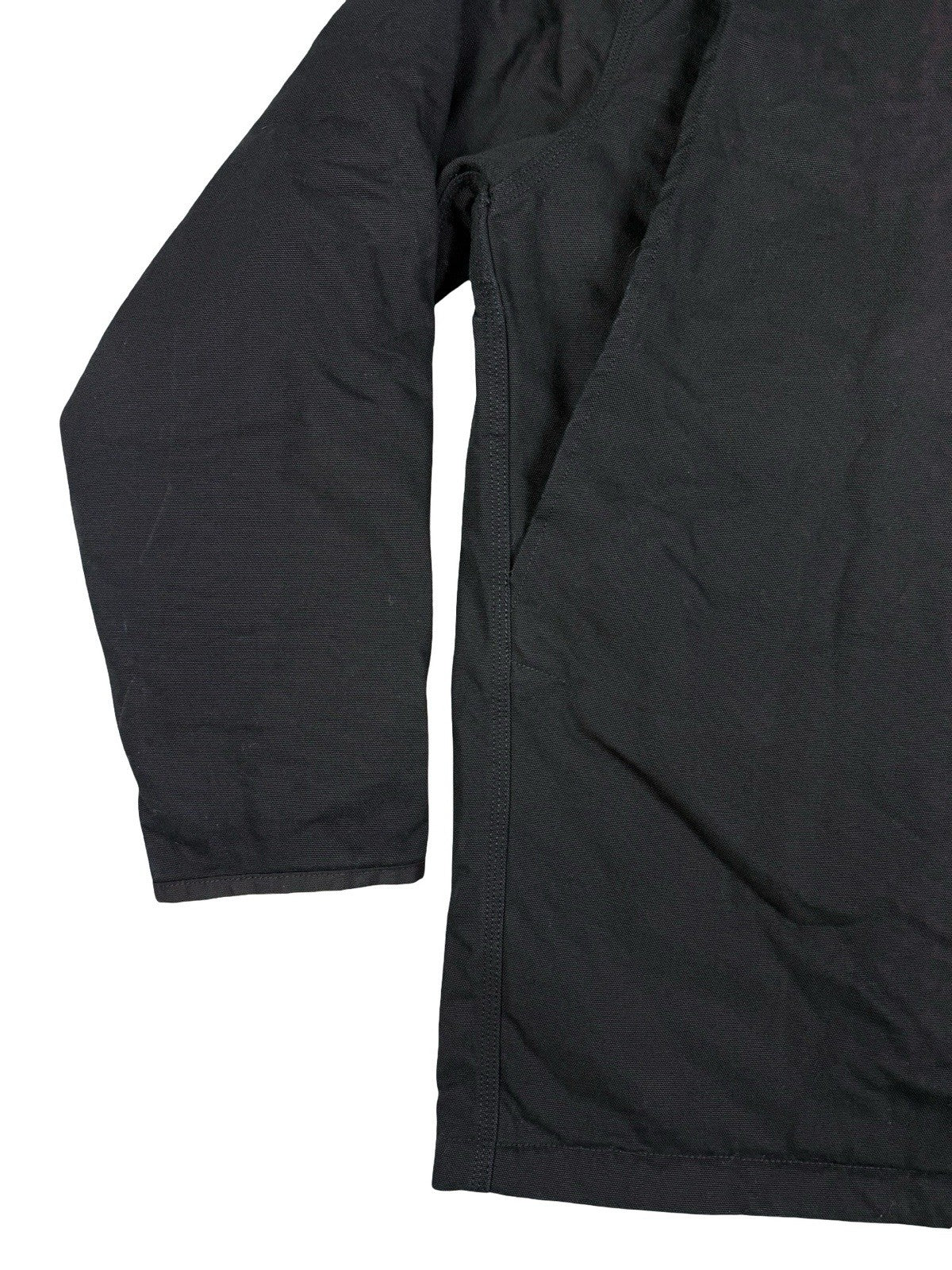 Carhartt Black Sherpa Lined Loose Fit Jacket Large
