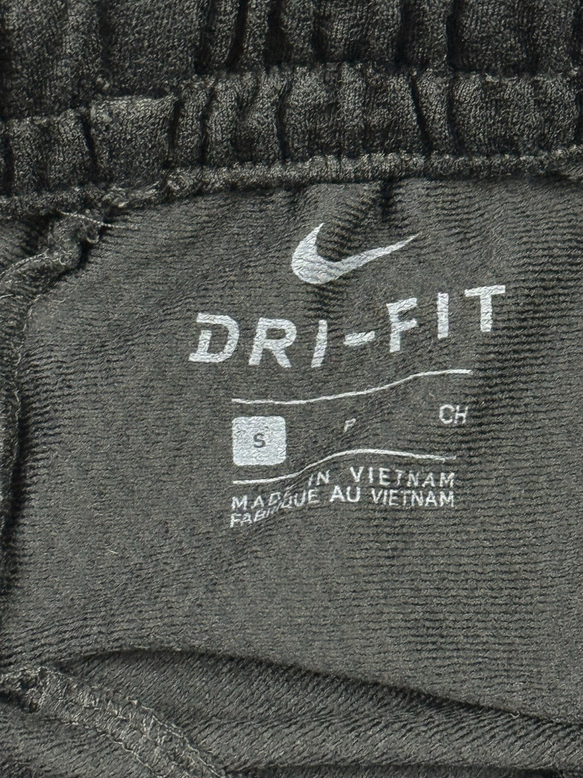 Nike Dri-FIT Black Polyester Basketball Sport Active Shorts Small