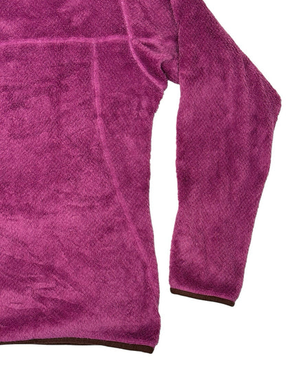 Patagonia Pink Snap T Fleece Jumper Medium