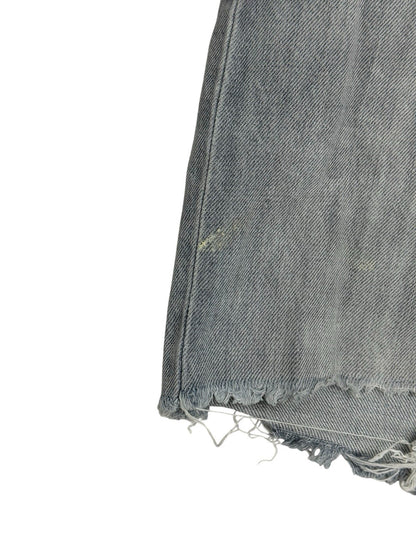 Levi's Blue Cut Off Shorts 34W