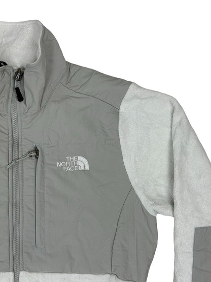 The North Face White Denali Fleece Zip Jacket Women's Small