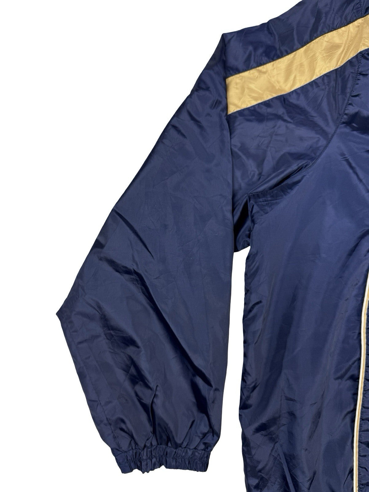 MLB Milwaukee Brewers Blue Pullover Windbreaker Jumper Jacket 2XL