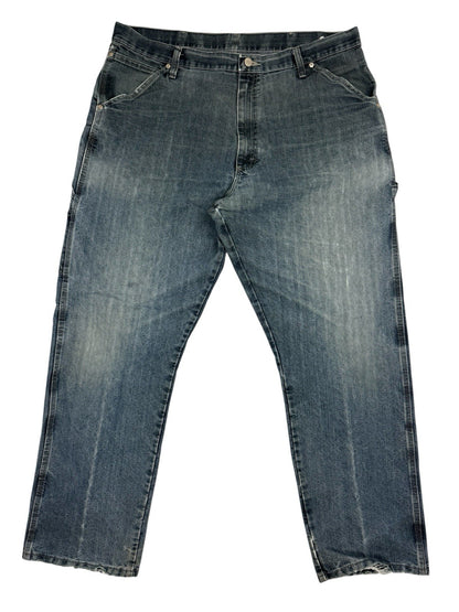 Wrangler Retro Blue Carpenter Denim Jeans 38W 32L